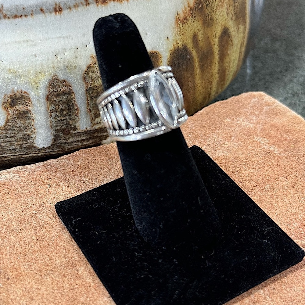 Silpada - RARE Sterling Silver Marguis CZ Ring - Picture 10 of 14